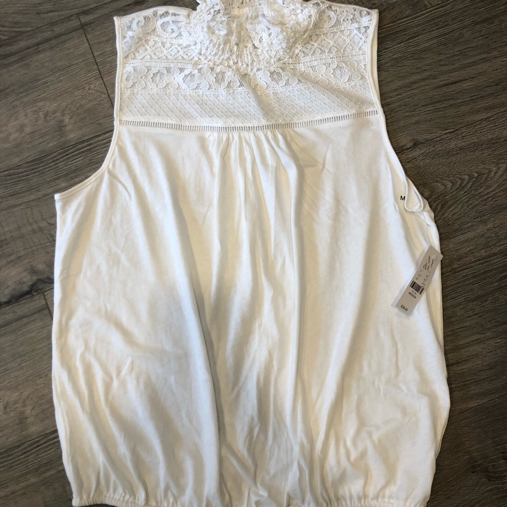 NWT New York and Company Lace Tank